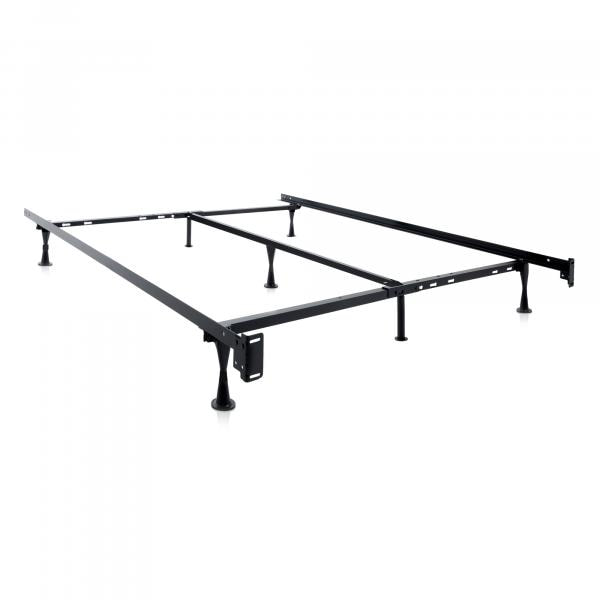 Queen Metal Bed Frame With Center Support, Metal Queen Size Bed Frame With Center Support